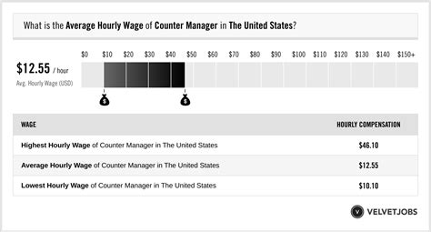 Salary: Counter Manager in United States 2024 .